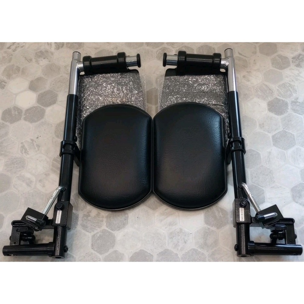 Universal Elevating Leg/Foot Rest For Mobility Wheelchair Pair 2 New